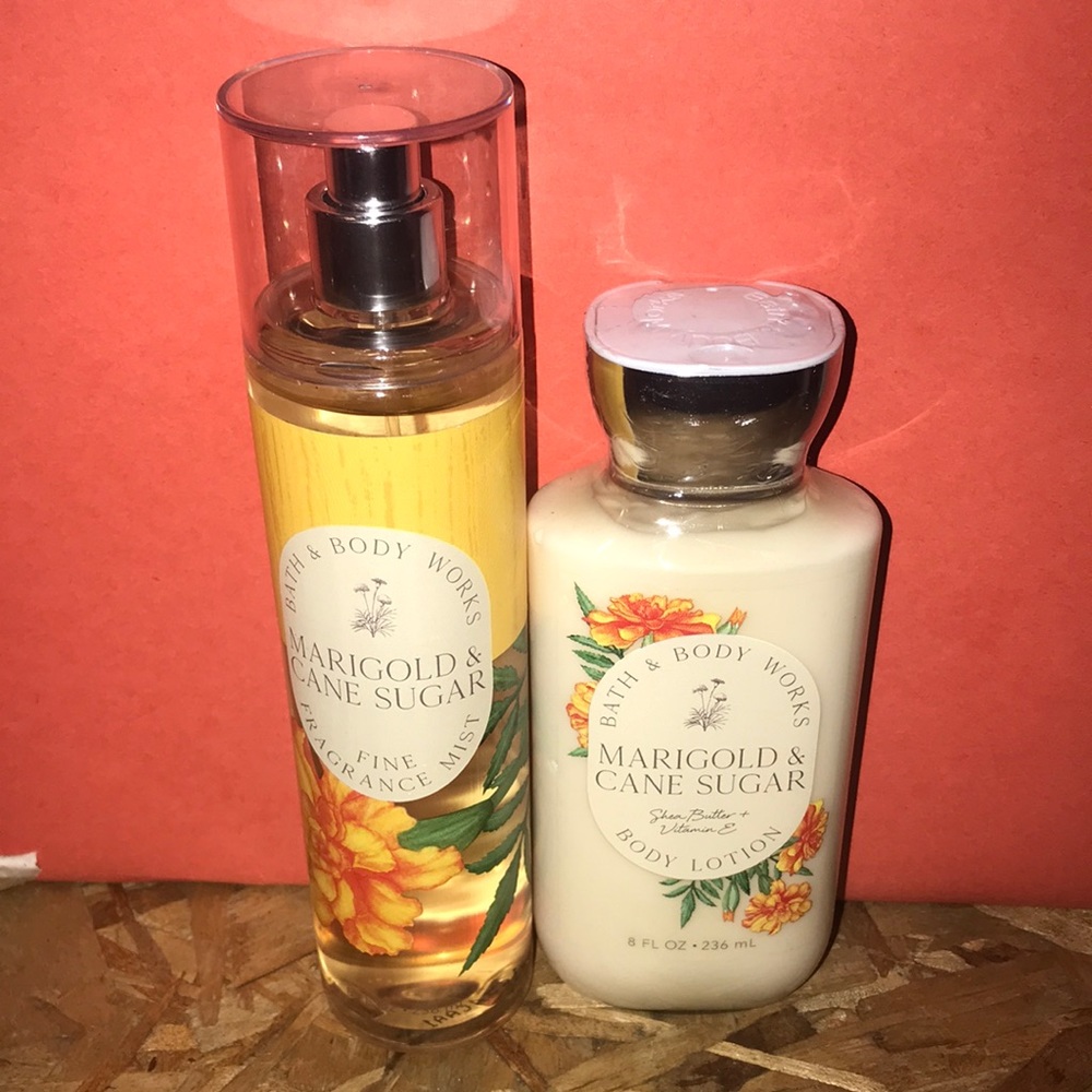 Bath and body works Marigold and cane sugar